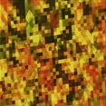 thumbnail image 1 of Ahgly Company Machine Washable Indoor Square Transitional Yellow Area Rugs, 4' Square, 1 of 7