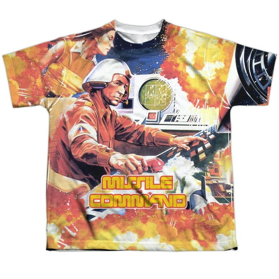 Atari - Missle Commander - Youth Short Sleeve Shirt - X-Large