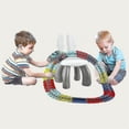 thumbnail image 2 of Changeable Track With Led Lighting Race Car Flexible Rail & Electric Car Set, 2 of 5