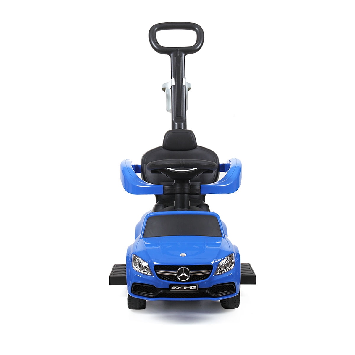 mercedes push car with handle