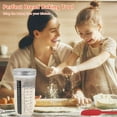 thumbnail image 3 of 6Pcs Sourdough Starter Jar Kit with Scale Thermometer Heat Resistant Sourdough Starter Container with Metal Lid Clear Sourdough Jar Reusable Sourdough Fermentation for Baking(25.7oz), 3 of 8