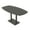 Asian Night w/Matte Black Base, variant on Arc Boat Bistro Height Meeting Table Double Metal Base 46x84 Bar Table