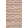 thumbnail image 5 of SAFAVIEH Montauk Kimberlyn Geometric Diamond Cotton Area Rug, Beige/Ivory, 2'3" x 3'9", 5 of 8