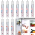 thumbnail image 2 of 8/10PCS Multifuntional Use Fridge Thermometers with Hook Fridge Temperature Gauge Suitable for Kitchen Temperature, 2 of 8