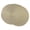 Gold, variant on Metallic Silver Round Polypropylene Woven Placemat (Set of 6)