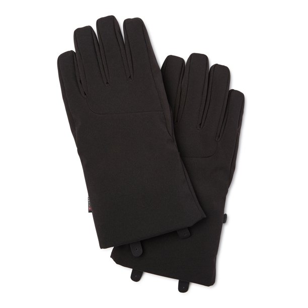 Swiss Tech Swiss Tech Men's Softshell Glove in Black