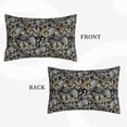 thumbnail image 2 of Daiia Rose Flowers Bedding Waterproof Pillow Protector Zippered Queen – Bed Bug Proof Pillow Encasement-20"x30", 2 of 6