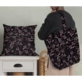 thumbnail image 5 of Soimoi Black Fabric - By the Yard - 54 Inch Wide - Leaves Print Fabric - Nature - Inspired Elegance for Apparel and Decor Printed Fabric, 5 of 6