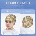 thumbnail image 6 of Honeii Ducks and Flowers Print Kids Knit Beanie Watch Hat ,Knit Cap for Boys and Girls, 6 of 7