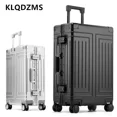 thumbnail image 2 of KLQDZMS maleta de viaje cubierta de carrito de aleación de aluminio y magnesio caja de embarque para hombres 20 "24" 26 "29 pulgadas equipaje de cabina para mujeres, 2 of 4