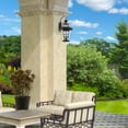 thumbnail image 2 of Livex Lighting Georgetown Outdoor Wall Lantern in Bronze, 2 of 9