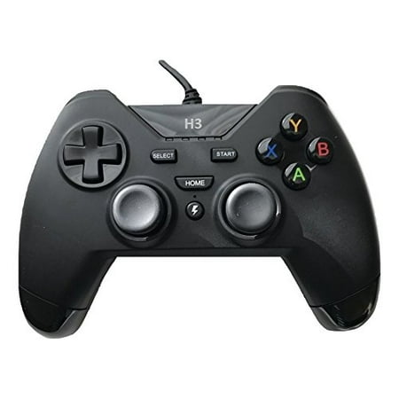 USB Wired Gaming PC Controller for Computer Laptop (Windows 10/8.1/8/ 7 / XP) / PS3 Plasytation 3 / Android Devices / PC360 (Best Android Gaming Device)