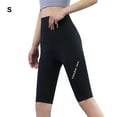 thumbnail image 3 of Pantalones de Yoga Minnieouse para mujer cintura alta transpirables absorbentes del sudor Negro S, 3 of 6