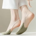 thumbnail image 7 of Wateresty Toe Topper Socks for Women - Invisible No-Show with Sling Back Strap for Comfort & Grip, Low-Cut Socks Ideal for Loafers and Heels, 7 of 7