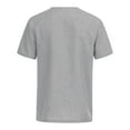 thumbnail image 3 of JINMGG Mens Tops under $5,Men's Fashion V-neck Solid Color Cotton and Linen Short Sleeve T-Shirt Tops,Gray XXL, 3 of 4