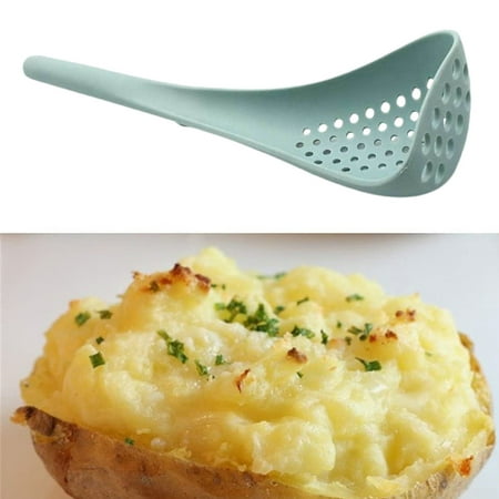 

Meizhencang Strainer Scoop Creative Multifunctional Nylon Non-stick Food Grade Potato Press Colander for Daily Life