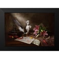 thumbnail image 2 of Morozov, Andrey 14x11 Black Modern Framed Museum Art Print Titled - Still Life With Lily And Bust, 2 of 5