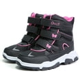 thumbnail image 6 of Boys Girls Winter Boots Warm Waterproof Kids Snow Boots Outdoor Anti-slip Ankle Boots Hiking Winter Shoes Suitable for All Seasons, 6 of 7