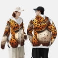 thumbnail image 4 of Fotbe Cartoon Cheetah With Attitude Chaqueta con Protección Solar UPF 50+ para Hombre y Mujer, Camisa con Capucha y Bolsillos-XX-Large, 4 of 7