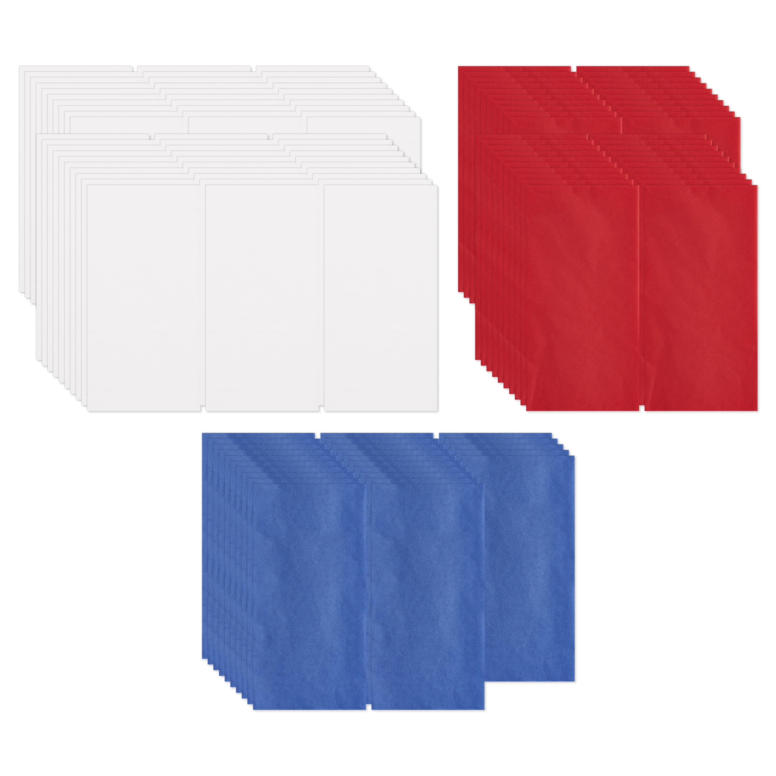 Red Blue White Tissue Wrapping Paper Large Size Color - Temu