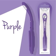 IF The Really Tiny Book Light, Purple - Battery Operated, Clip-On Book Light for Reading