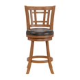 thumbnail image 4 of Hillsdale Fairfox Swivel Bar Stool, Counter, Oak, 4 of 5
