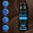 thumbnail image 2 of Aliver Hair Fibers (Medium Brown) + Nozzle Set for Thinning Hair Men & Women, 0.97oz/ 27.5g, 2 of 10
