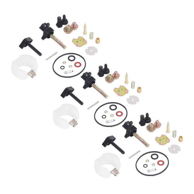 Carburetor Rebuild Kit, Plastic and Iron Easy Installation Carburetor Kit for Strimmer