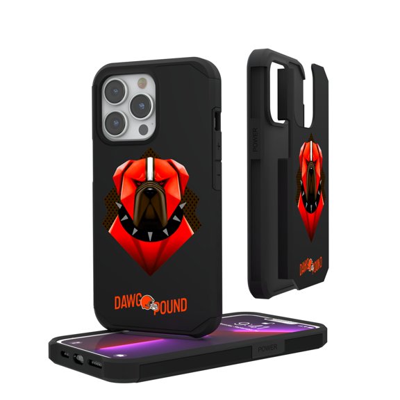 Keyscaper Black Cleveland Browns iPhone Rugged Case