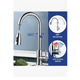 thumbnail image 4 of Grifos Convencionales Para Fregadero Flexible Llave Herramienta De Cocina Brillante Con 3 Modos Salida De Agua Dispersa, 4 of 4