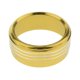 thumbnail image 3 of Botón de de aire acondicionado de cubierta de botones rojos 3 piezas dorado Sunnimix Cubiertas del anillo de la perilla de aire acondicionado, 3 of 8