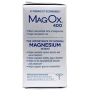 Mag-Ox 400® Magnesium Dietary Supplement Tablets 60 ct Box