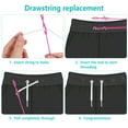 thumbnail image 3 of EeaseCA 4 Pcs Replacement Drawstrings Hoodie Strings Drawstring For Sweatpants Pants With Hoodie String Threader, 3 of 8