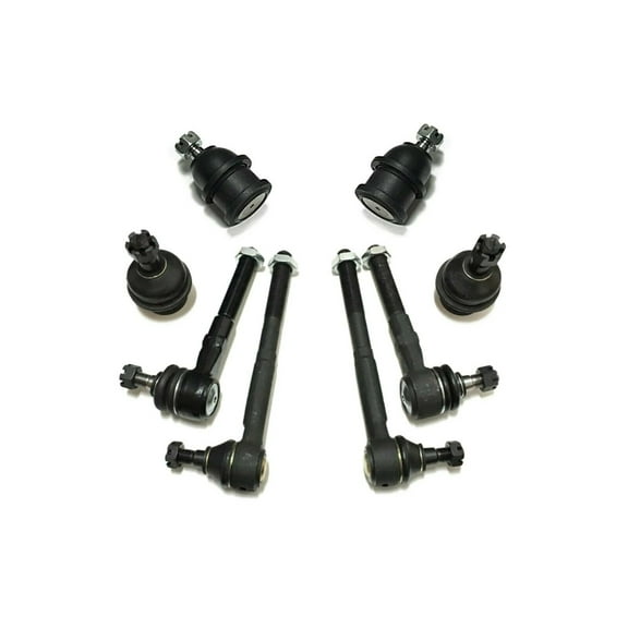 8 Pc Upper & Lower Ball Joints, Outer Inner Tie Rod Ends, Steering Suspension Kit Fits LH RH Fits select: 1997-2003 FORD F150, 1997-2002 FORD EXPEDITION