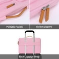 thumbnail image 2 of MOSISO Laptop Sleeve Carrying Case Compatible with 13-13.3 inch MacBook Air 13 / Pro 13 / Pro 14/ HP Dell Asus Acer Lenovo Notebook, 360 Protective Computer Handbag Briefcase with Handle, 2 of 6