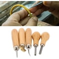 thumbnail image 5 of ABCISI Stone Setting Prong and Bezel Set, 5pcs Jewelry Stone Setting Tools, Jewellers Stone Setting Claw Bezel Prong Lifter Pusher Roller Craft Tool for Professional or Beginner, 5 of 9