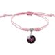 thumbnail image 1 of Pulseras de concientización sobre el cáncer de mama, pulseras trenzadas con cinta rosa, pulseras ajustables contra el cáncer de mama para mujer, joyería, 1 of 4