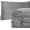 Gray, variant on Elegant Comfort Soft 4-Piece Velvet Plush Flannel Sheet Set - Quality - Cozy Warm, Anti-Static, Non Pilling Fuzzy Velvet Flannel Fleece Deep Pocket Sheet Set - King, Gray