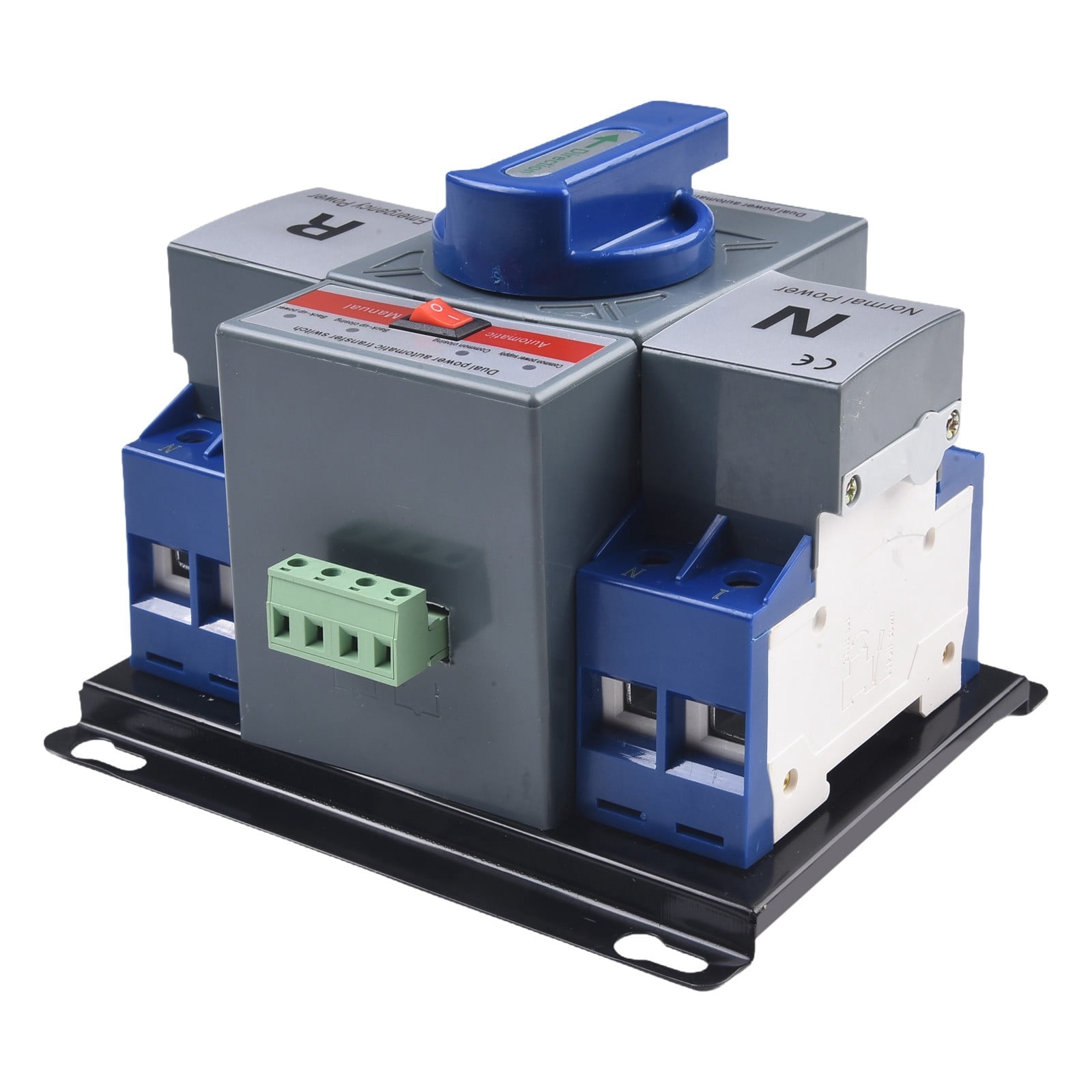 63A 2P ATS Dual Power Automatic Transfer Switch Generator Changeover Switch