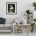 thumbnail image 3 of Stupell Industries Traditional Regal Hare Portrait Black Framed Print Under Glass, 17 x 21, by Svetlana Aleynikova, 3 of 8
