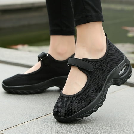 

Christmas Women Outdoor Mesh Solid Color Sports Shoes Runing Breathable Shoes Sneakers