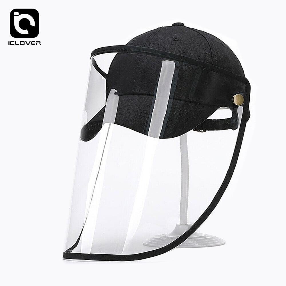 IClover Baseball Cap Removable Full Face Protector Shield Protection