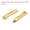 Gold Tone, variant on 10 Sets Double Open Zipper Repair Latch Kits, #5 Insert Pins for Jacket Coat, Metallic Black
