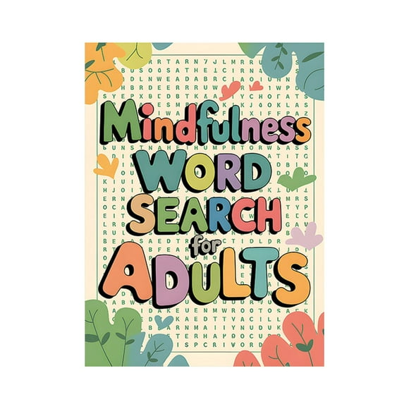 Books Savings! Mindfulness Word Search Game Book Flowers, Kitecy Mindfulness Word Search for Adults: Relaxing Puzzle Book for Stress & Anxiety to Inner | Create Calm & Positivity in Your Life