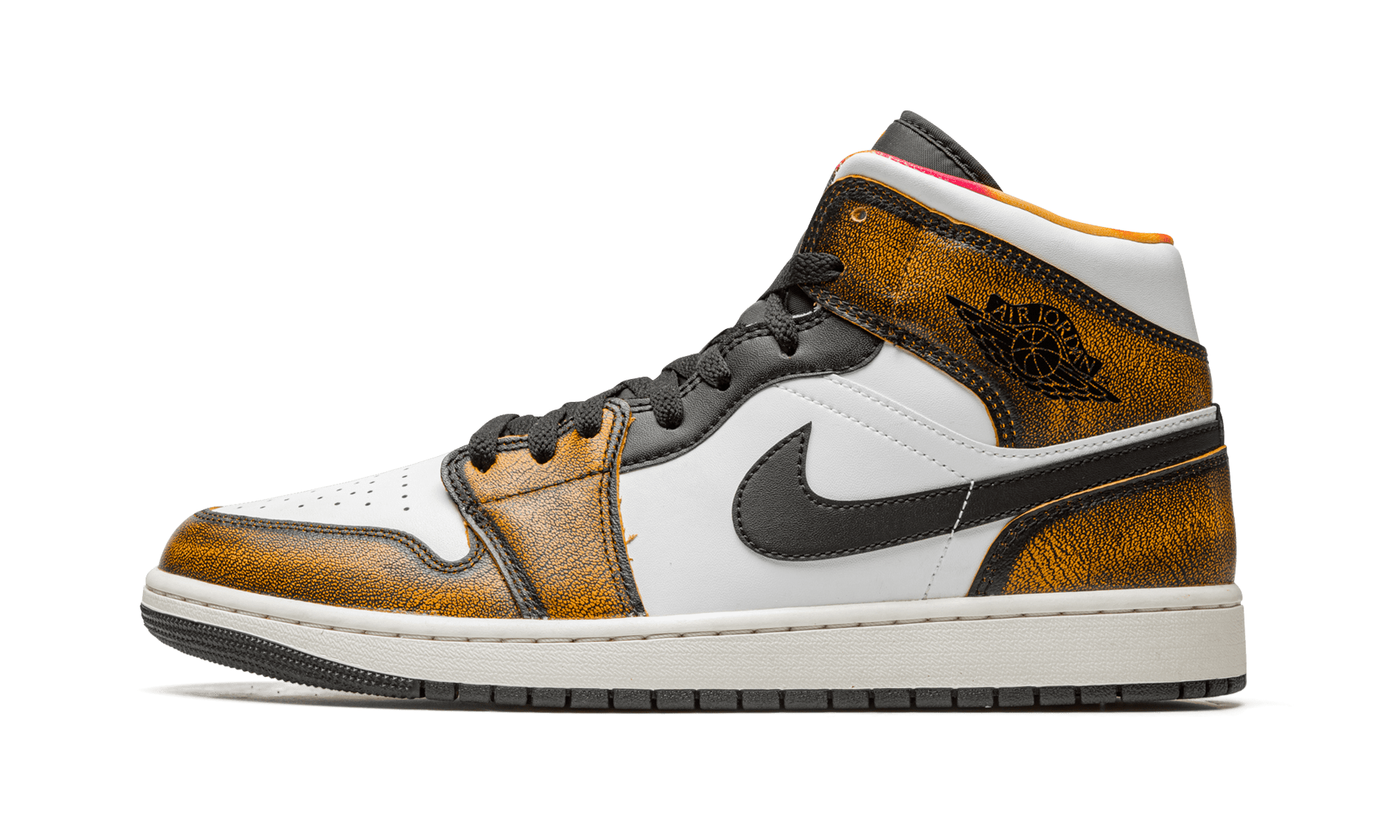 jordan 1 mid gum yellow