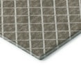 thumbnail image 4 of Addison Rugs Mayfield Washable Transitional Lattice Taupe Rectangle Rug, 8' x 10', 4 of 6