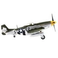 thumbnail image 2 of North American P-51D Mustang Fighter Aircraft United States Army Air Forces "Air Power Series" 1/48 Diecast Model Hobby Master, 2 of 6