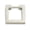 Silver, variant on Alno A2670-15-PC Convertibles 1-1/2" Flat Square Solid Brass Cabinet Ring Pull - Chrome