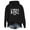 Black, variant on Wang6 Graphic Hoodies for Womens Loose Camping Mode Letter Pirnted Hooded Pullovers Sweatshirts Trendy Fall Long Sleeve V Neck Tops with Pocket Yellow XL