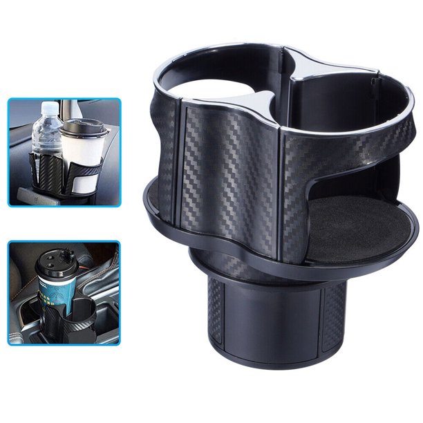 Car Cup Drink Holder Extender 2 in 1 Car Drink Holder Expander Adapter